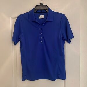 Womens Medium Blue Polo golf shirt, Worn once